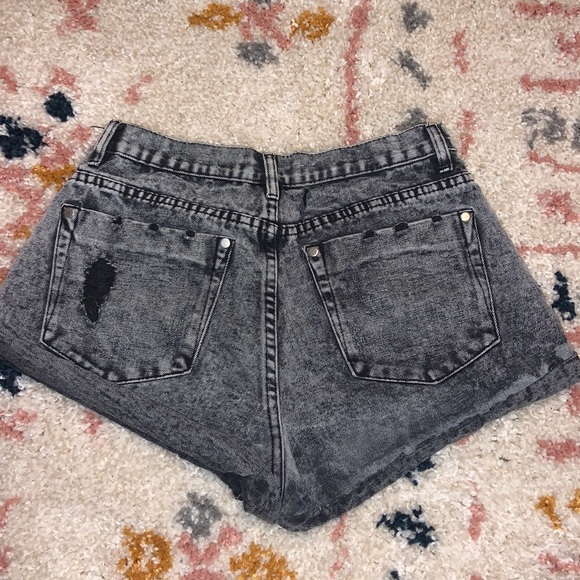 jean shorts - Picture 2 of 3